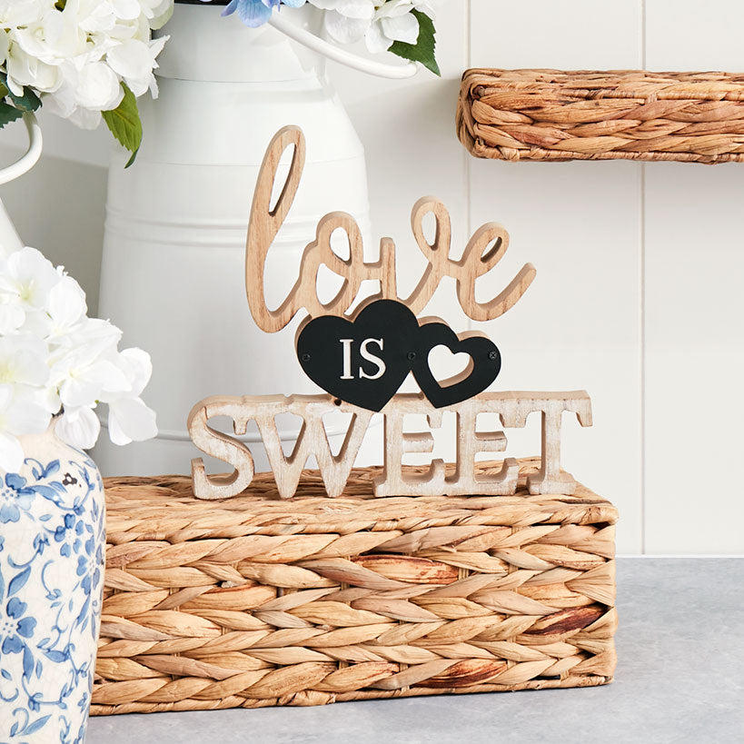 Country Sentiment Word Block Sign