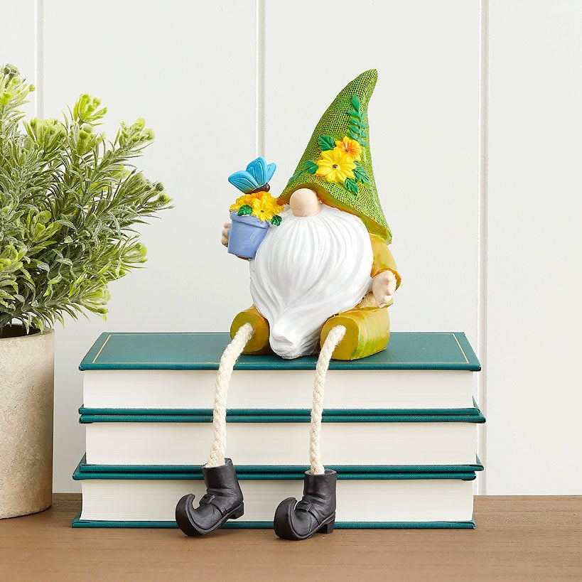 Garden Gnome Shelf Sitter