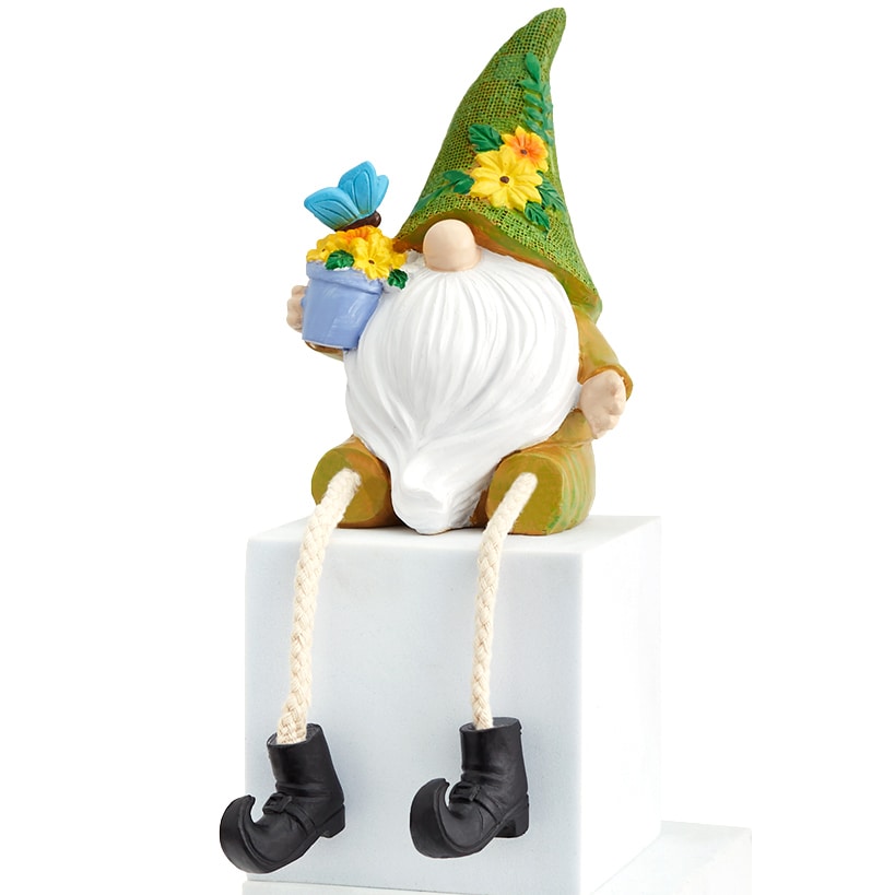 Garden Gnome Shelf Sitter
