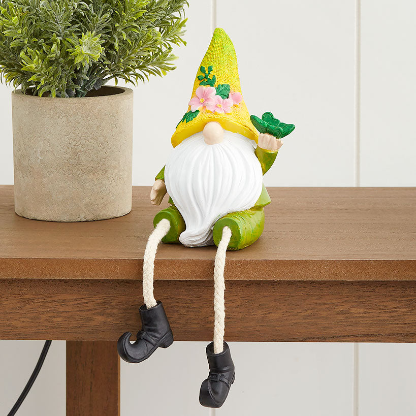 Garden Gnome Shelf Sitter