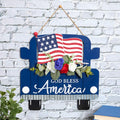 Americana Patriotic Sign Decor