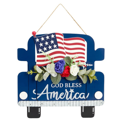 Americana Patriotic Sign Decor