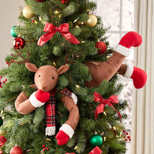 Christmas In-the-Tree Character Plush Decor