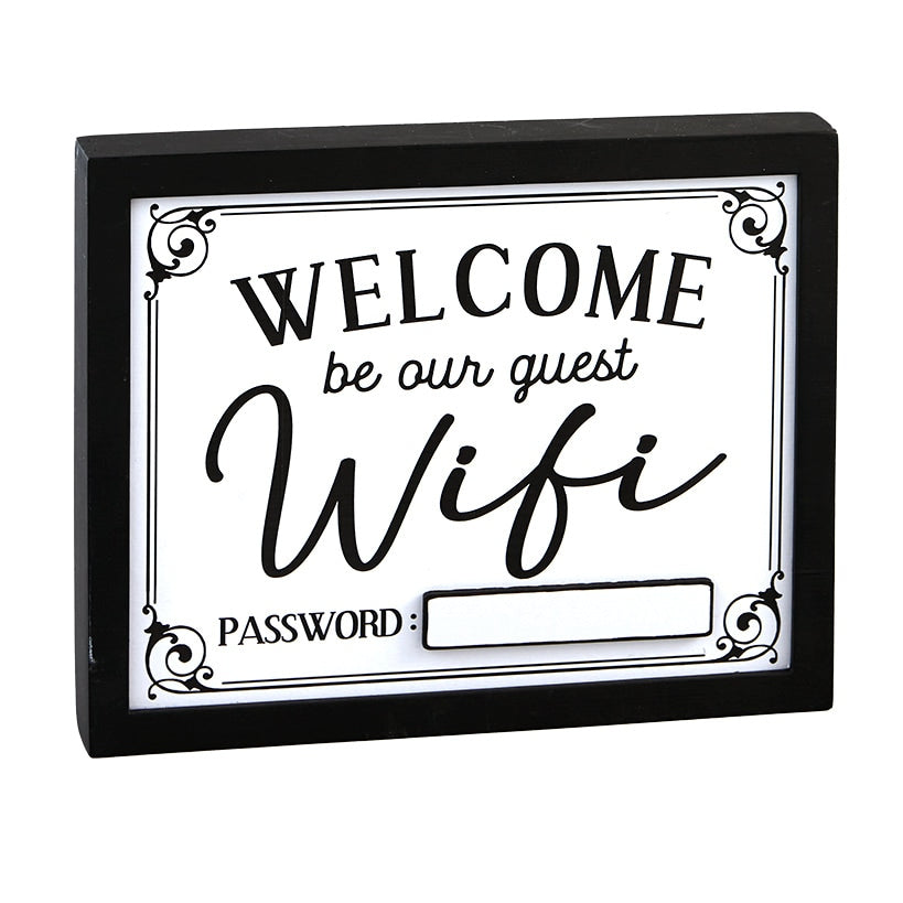 Be Our Guest and WIFI Password Collection