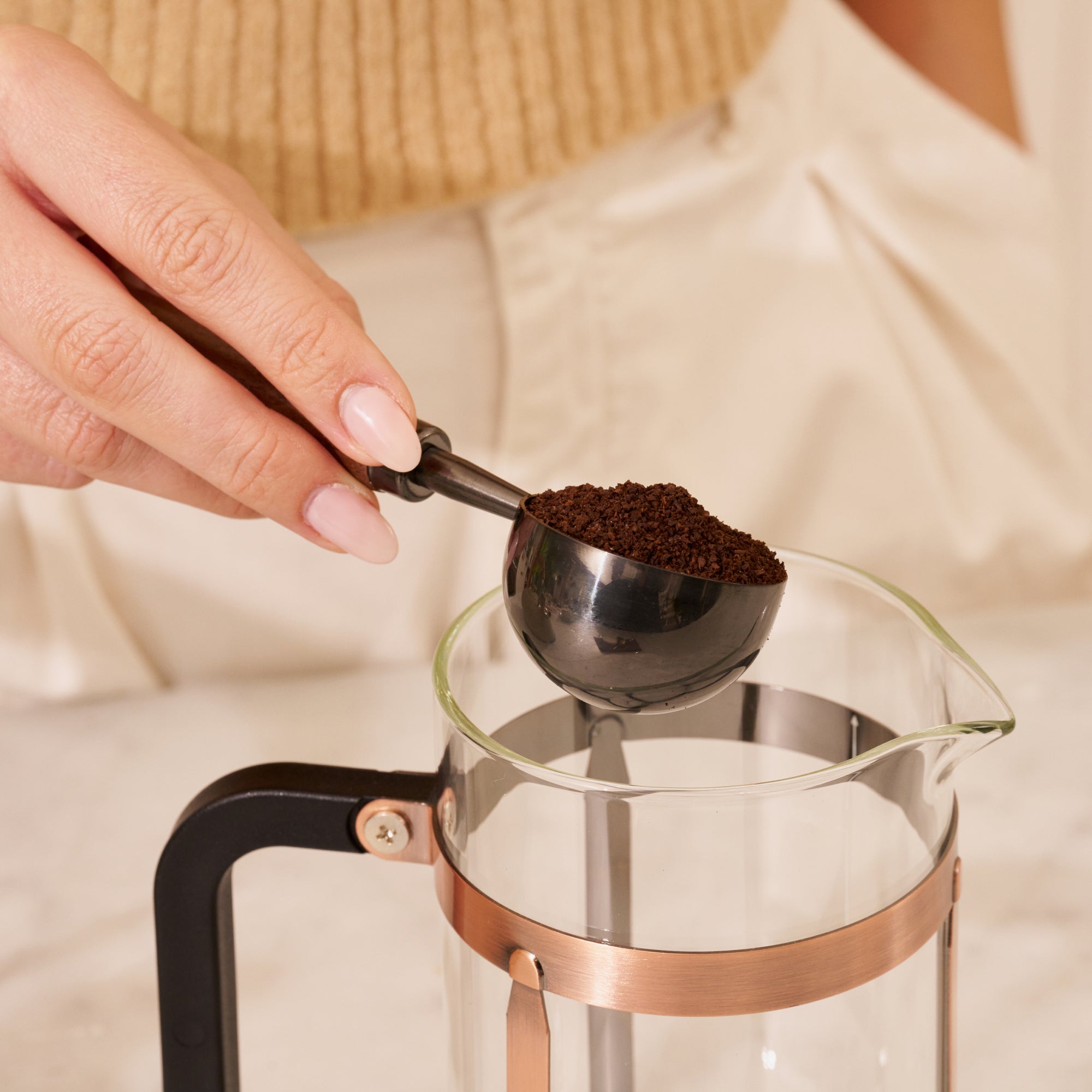 Balance Half Caf Ground Coffee - Medium - Half Caf Medium Roast Organic Mushroom Coffee